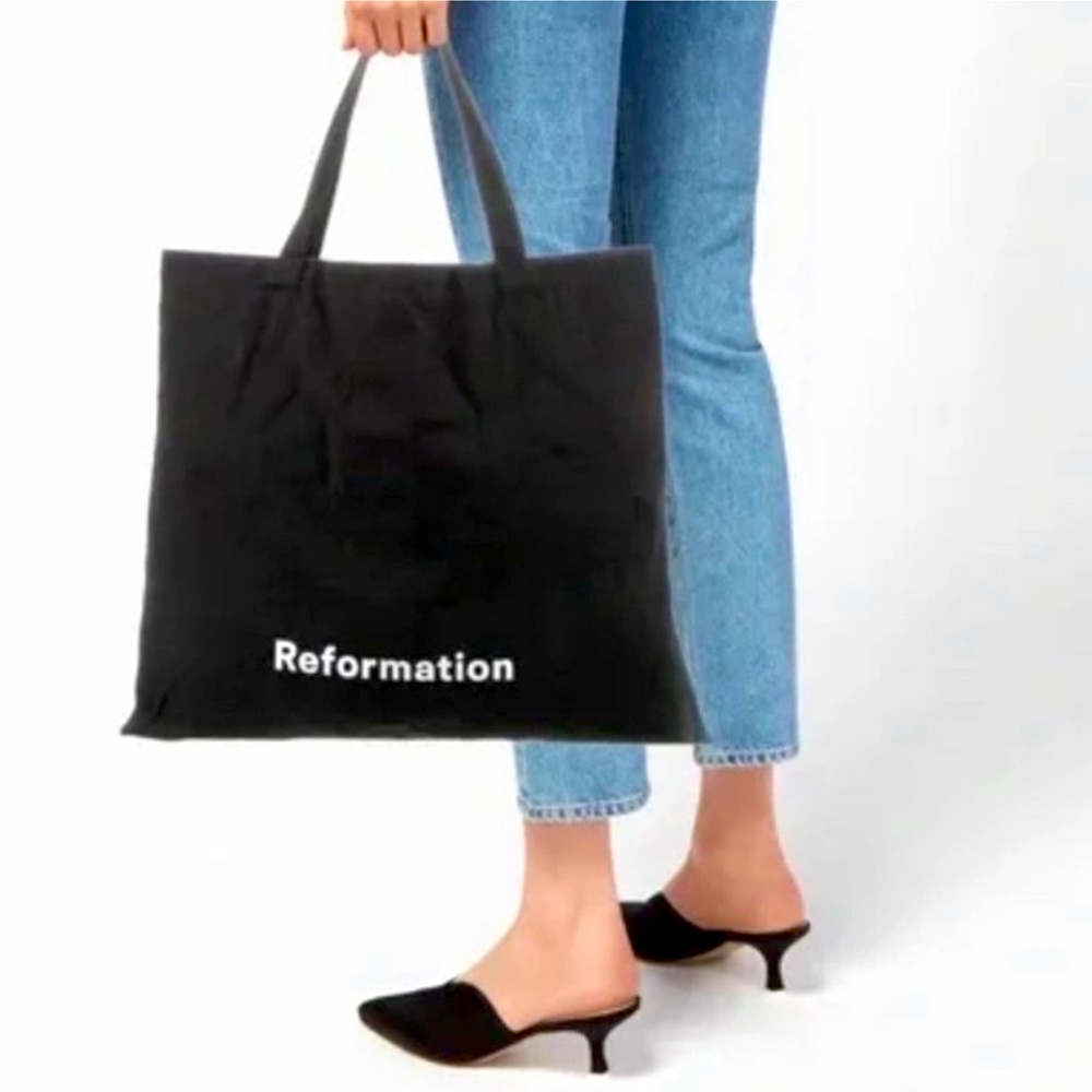 Reformation tote bag